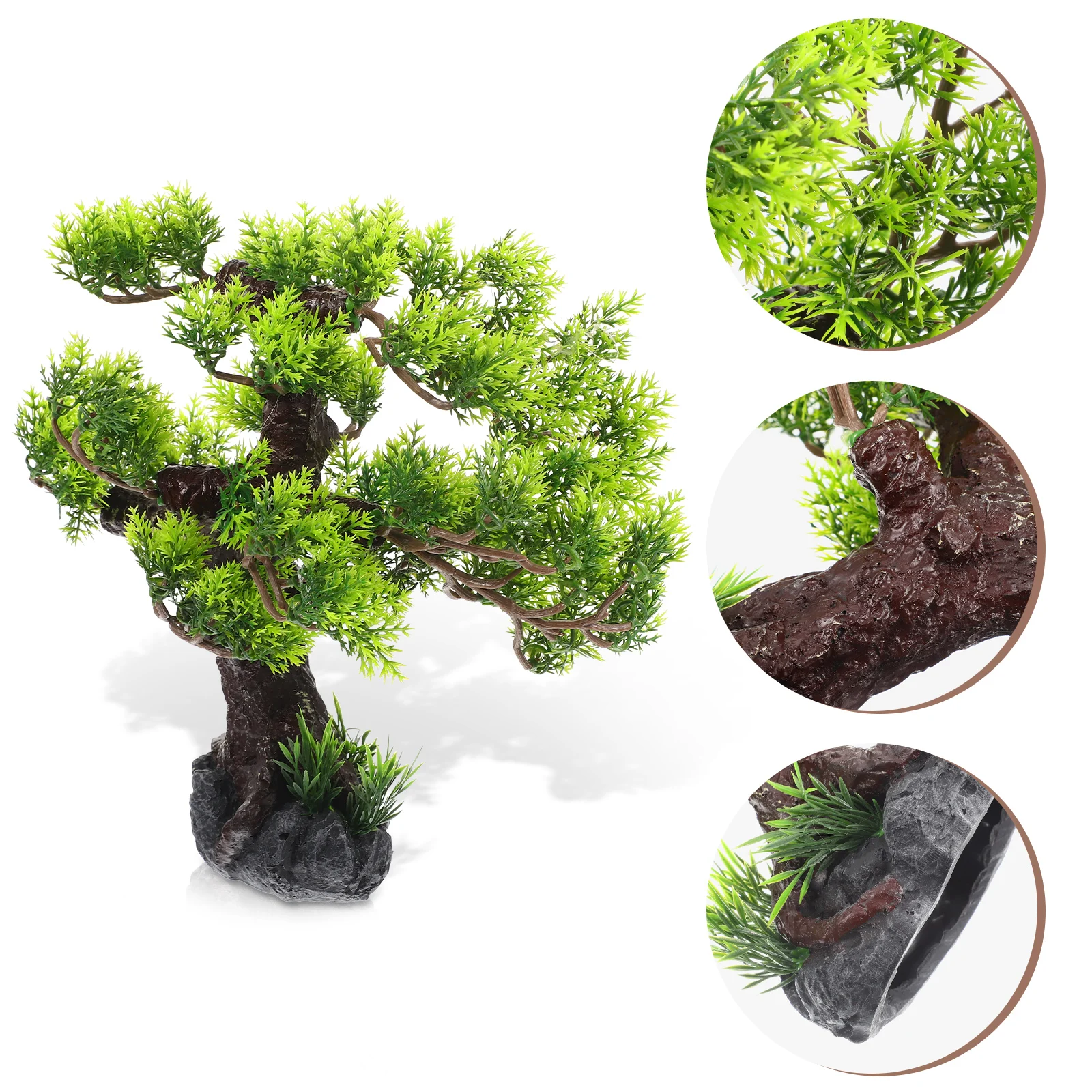 Aquarium Gardening Tree Resin Decorative Plant Fish Tank Landscape Decoration Compact Design Safe Water Quality Simulated Tree
Aquarium Gardening Tree Resin Decorative Plant Fish Tank Landscape Decoration Compact Design Safe Water Quality Simulated Tree