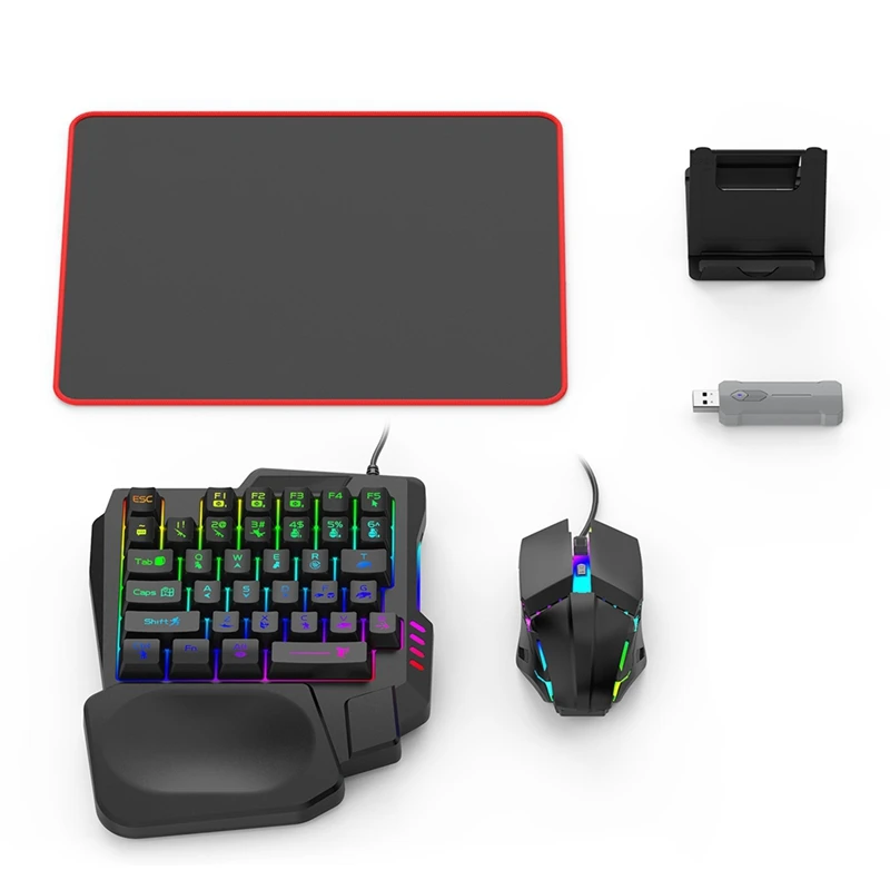 Top-5 In 1 Mobile Controller Gaming Keyboard Mouse Converter BT 5.3 For PUBG Gaming Keyboard And Mouse Combo
Top-5 In 1 Mobile Controller Gaming Keyboard Mouse Converter BT 5.3 For PUBG Gaming Keyboard And Mouse Combo