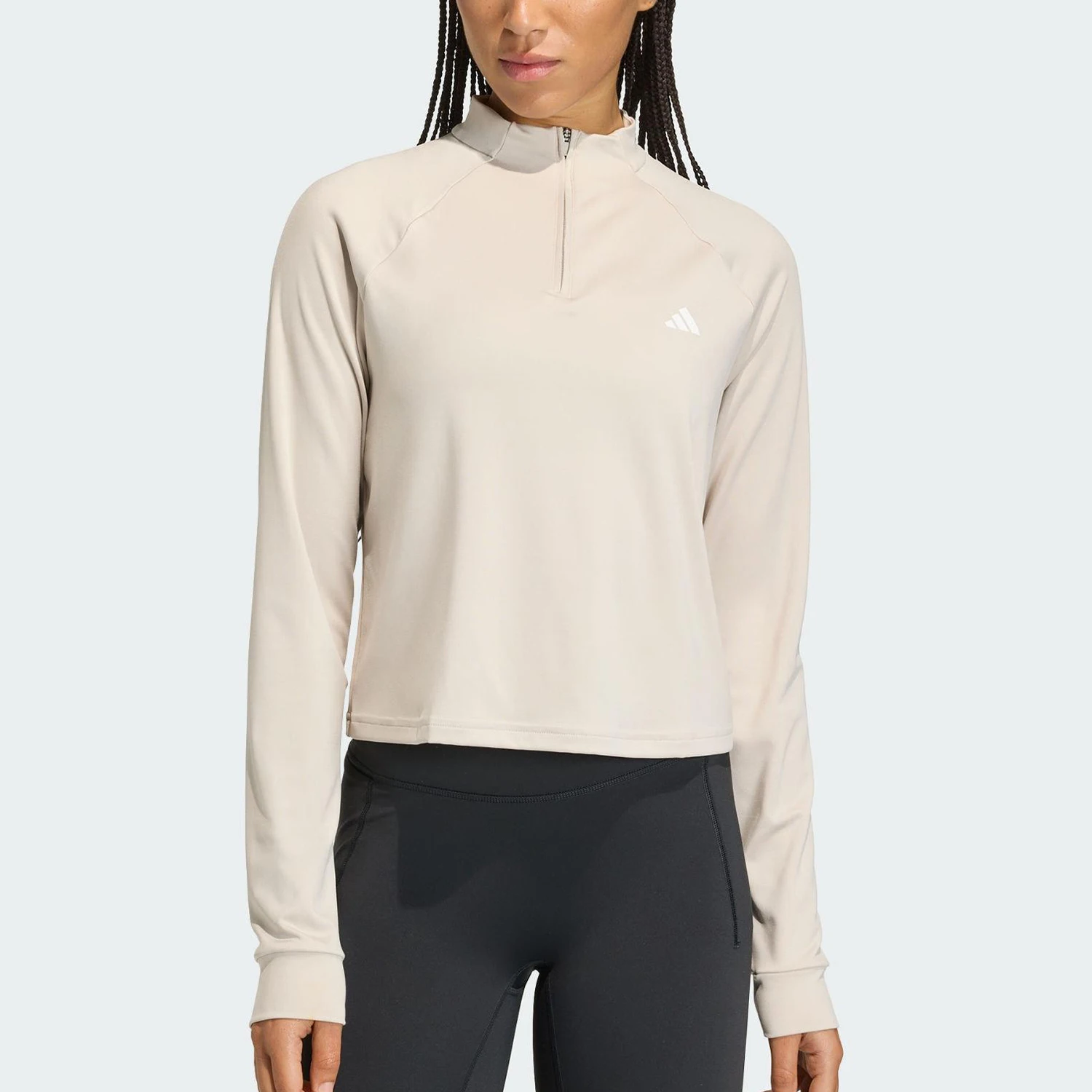 Женский дышащий спортивный топ с воротником-стойкой Adidas Originals KC0403
Женский дышащий спортивный топ с воротником-стойкой Adidas Originals KC0403