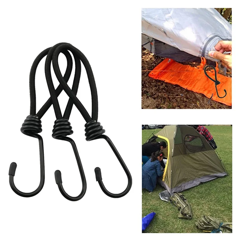 20PCS Tent Elastic Rope Cord Hook Outdoor Camping Canopy Tarp Tent Fixing Cord String Carabiner Hooks Accessories
20PCS Tent Elastic Rope Cord Hook Outdoor Camping Canopy Tarp Tent Fixing Cord String Carabiner Hooks Accessories