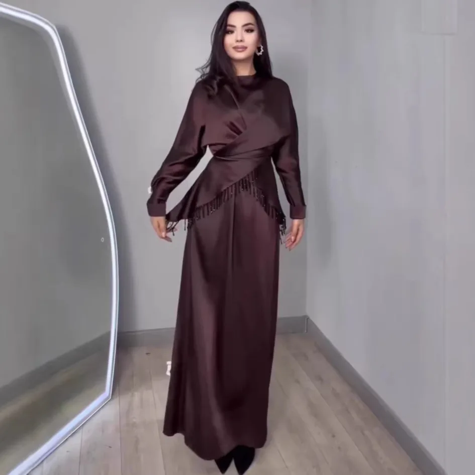 Elegant Long Sleeve Matching Set Dress Dresses Spring Summer Flowy Jumpsuit Playsuit Evening Gown
Elegant Long Sleeve Matching Set Dress Dresses Spring Summer Flowy Jumpsuit Playsuit Evening Gown