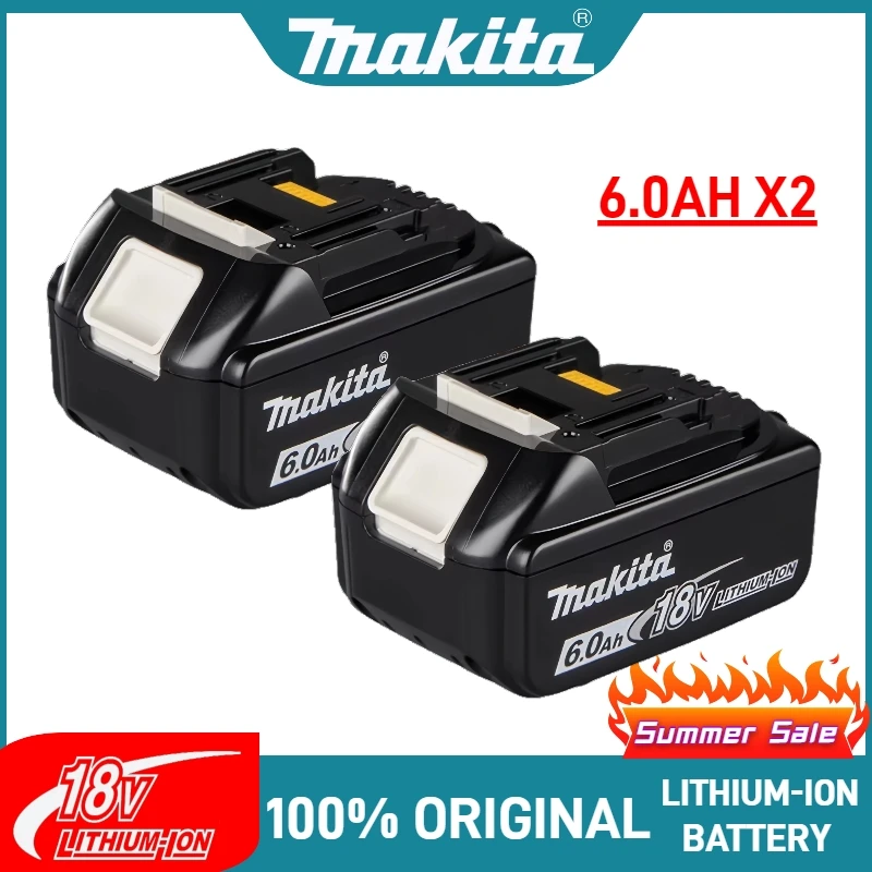 100% Original makita 18V battery, 5.0/6.0Ah Rechargeable Lithium, Replace makita 18v Drill DDF487 DTD173 DTW700 DHP489 DJV182
100% Original makita 18V battery, 5.0/6.0Ah Rechargeable Lithium, Replace makita 18v Drill DDF487 DTD173 DTW700 DHP489 DJV182