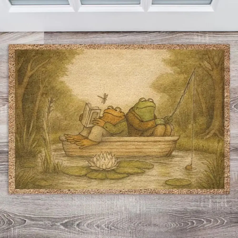 Nature Frog Mat Custom Carpet Pond Print Anti Dirty Bathroom Fresh Water Creature Home Decor Housewarming Gift
Nature Frog Mat Custom Carpet Pond Print Anti Dirty Bathroom Fresh Water Creature Home Decor Housewarming Gift