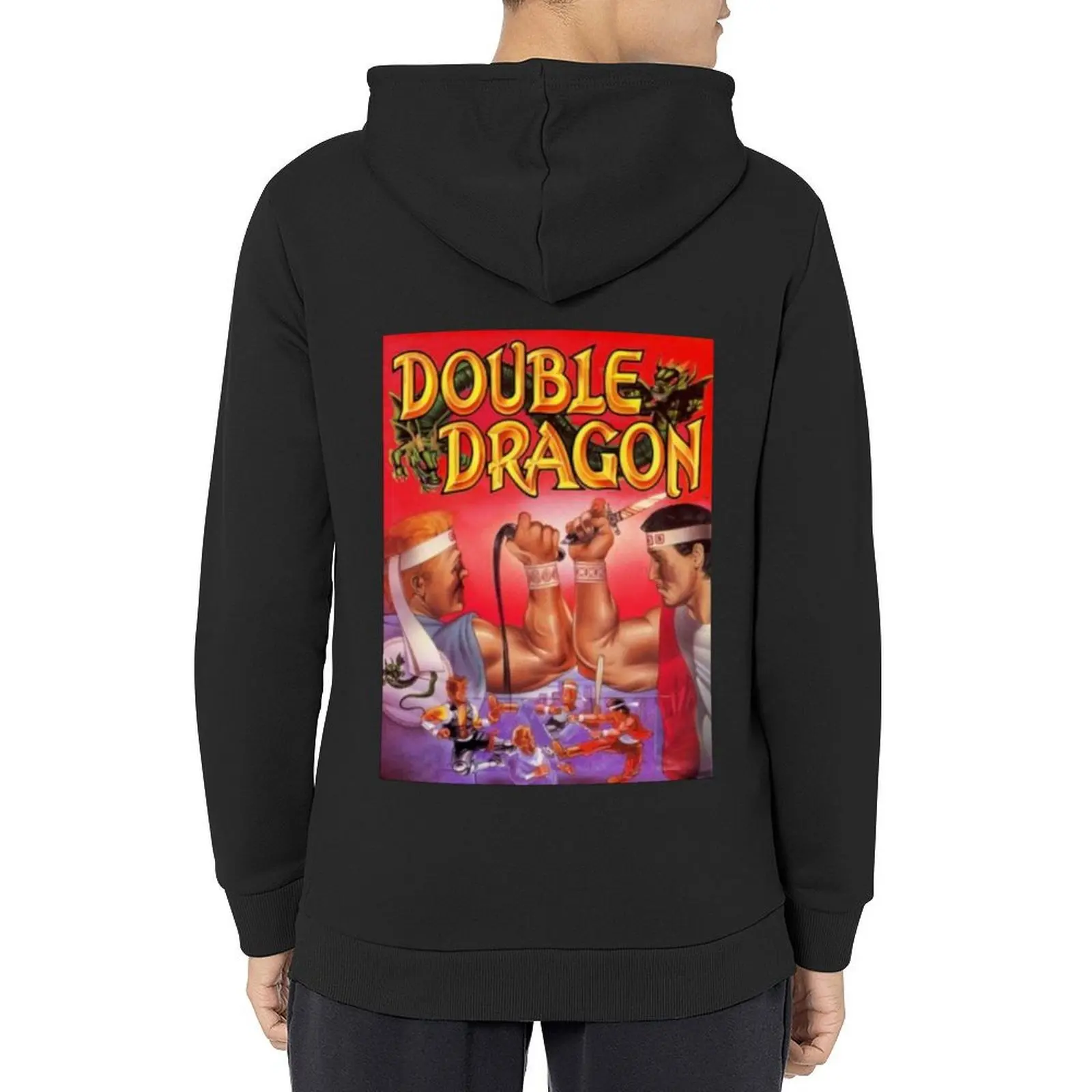 Double Dragon Hoodie blouse mens clothing autumn fashion men mens hoodie
Double Dragon Hoodie blouse mens clothing autumn fashion men mens hoodie
