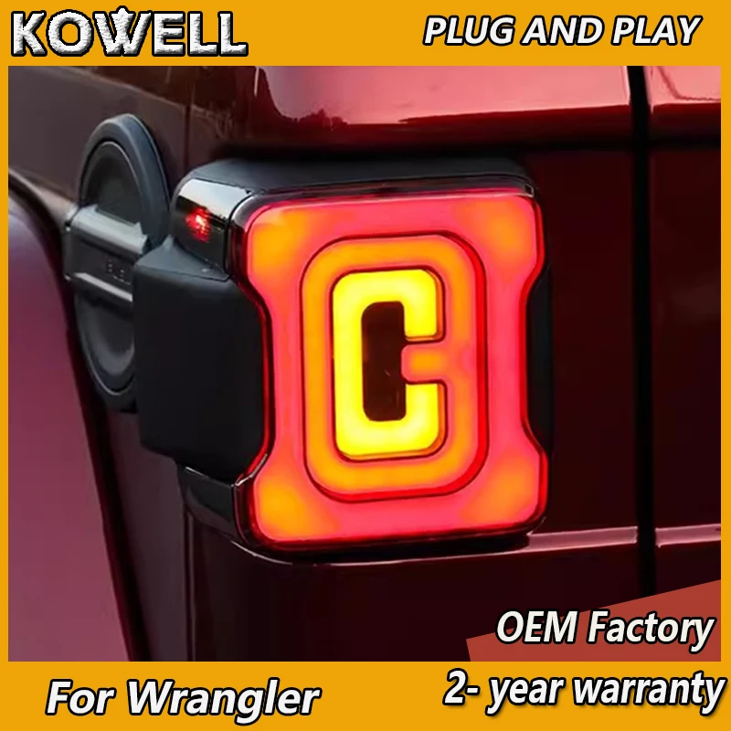 Car Styling for Jeep Wrangler Tail Light 2008-2022 Wrangler Taillights DRL Fog Brake Turn Signal Reversing
Car Styling for Jeep Wrangler Tail Light 2008-2022 Wrangler Taillights DRL Fog Brake Turn Signal Reversing