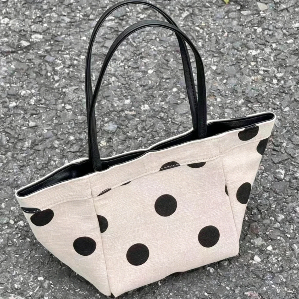 Wing Style Linen Polka Dot Canvas Shoulder Bag,Elegant Lightweight Versatile Everyday Handbag,Women Lazy Casual Commute Tote Bag
Wing Style Linen Polka Dot Canvas Shoulder Bag,Elegant Lightweight Versatile Everyday Handbag,Women Lazy Casual Commute Tote Bag