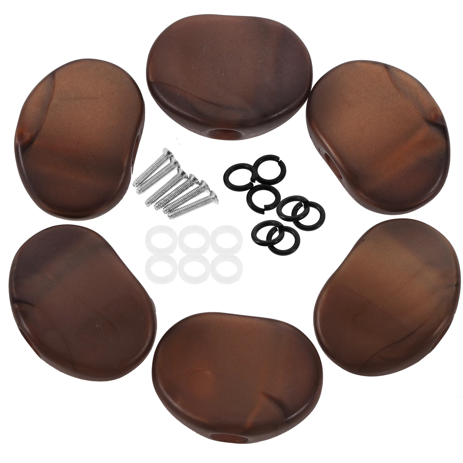 6pcs Tuning Peg Knobs Plastic Material Easy Installation Acoustic Electric Tuning Peg Buttons For Acoustic Guitar Guitar Parts
6pcs Tuning Peg Knobs Plastic Material Easy Installation Acoustic Electric Tuning Peg Buttons For Acoustic Guitar Guitar Parts