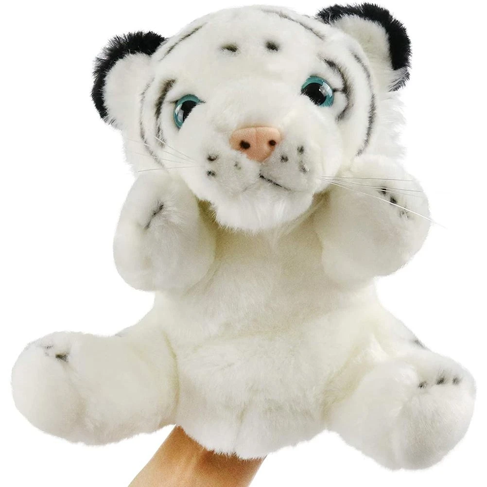 Tiger Hand Puppet Stuffed Animal Jungle Plush Toys Wildlife Realistic Tiger Toy for Storytelling Imaginative Play and Role Play
Tiger Hand Puppet Stuffed Animal Jungle Plush Toys Wildlife Realistic Tiger Toy for Storytelling Imaginative Play and Role Play