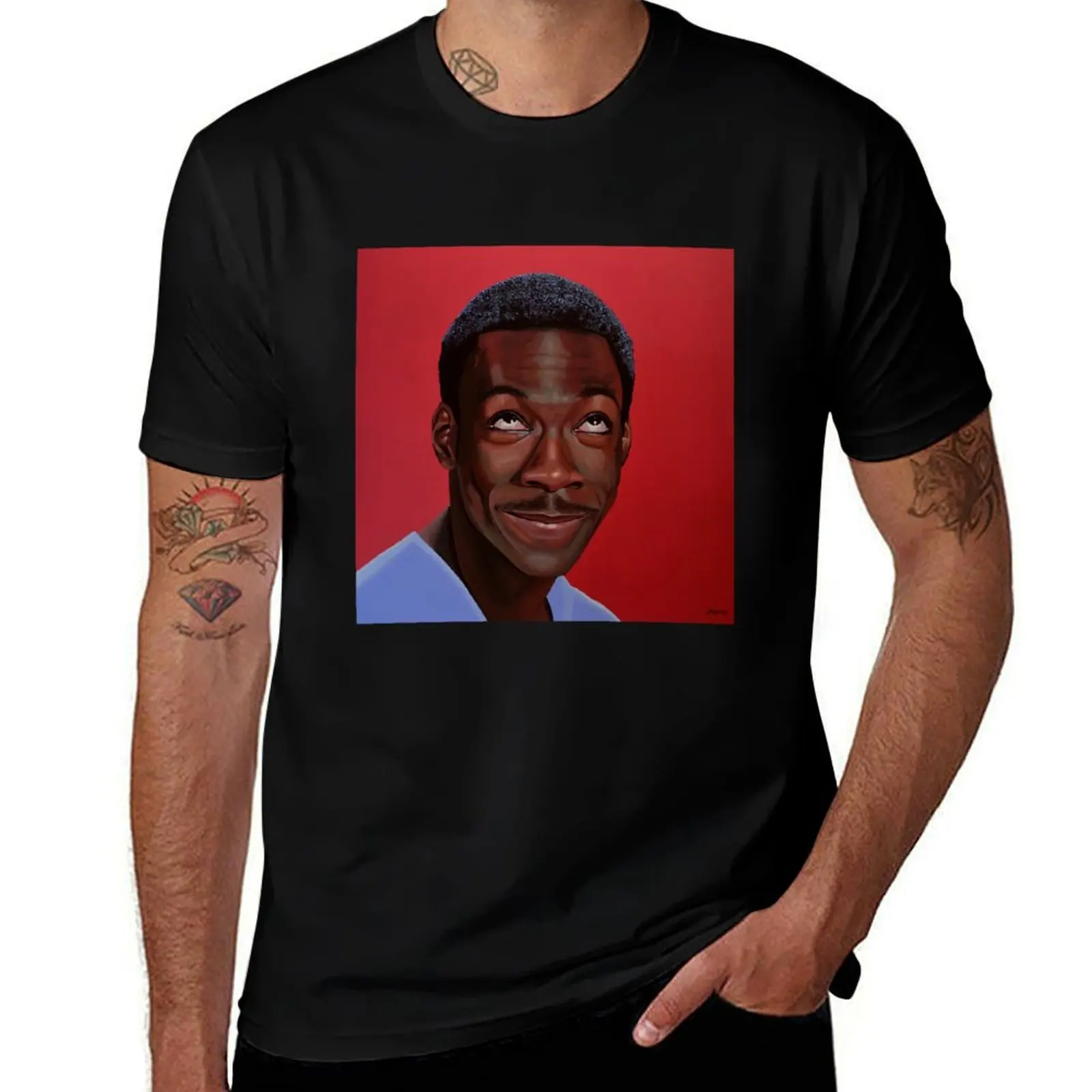 Eddie Murphy Painting T-Shirt blue archive Clothing Aesthetic clothing graphics men t shirt
Eddie Murphy Painting T-Shirt blue archive Clothing Aesthetic clothing graphics men t shirt