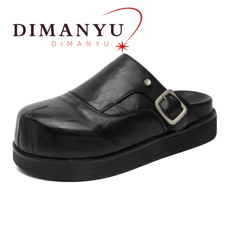 DIMANYU Men Mules Outdoor Fashion 2026 Spring New Platform Women Slippers Large Size Casual Closed-Toe Half Slippers For Men
DIMANYU Men Mules Outdoor Fashion 2026 Spring New Platform Women Slippers Large Size Casual Closed-Toe Half Slippers For Men