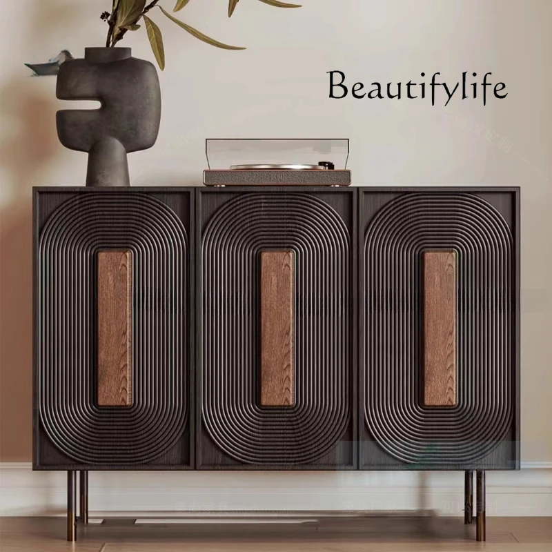 Italian Nordic retro dining side wine cabinet Nordic storage tea cabinet designer personalized creative side cabinet living room
Italian Nordic retro dining side wine cabinet Nordic storage tea cabinet designer personalized creative side cabinet living room