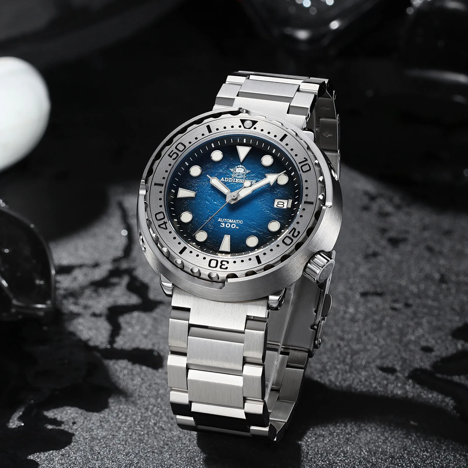 ADDIESDIVE Diving Watch New AD2509 Sapphire Glass AR Coated NH35 Men's Automatic Watch 300m Waterproof Luminous Mechanical Watch
ADDIESDIVE Diving Watch New AD2509 Sapphire Glass AR Coated NH35 Men's Automatic Watch 300m Waterproof Luminous Mechanical Watch