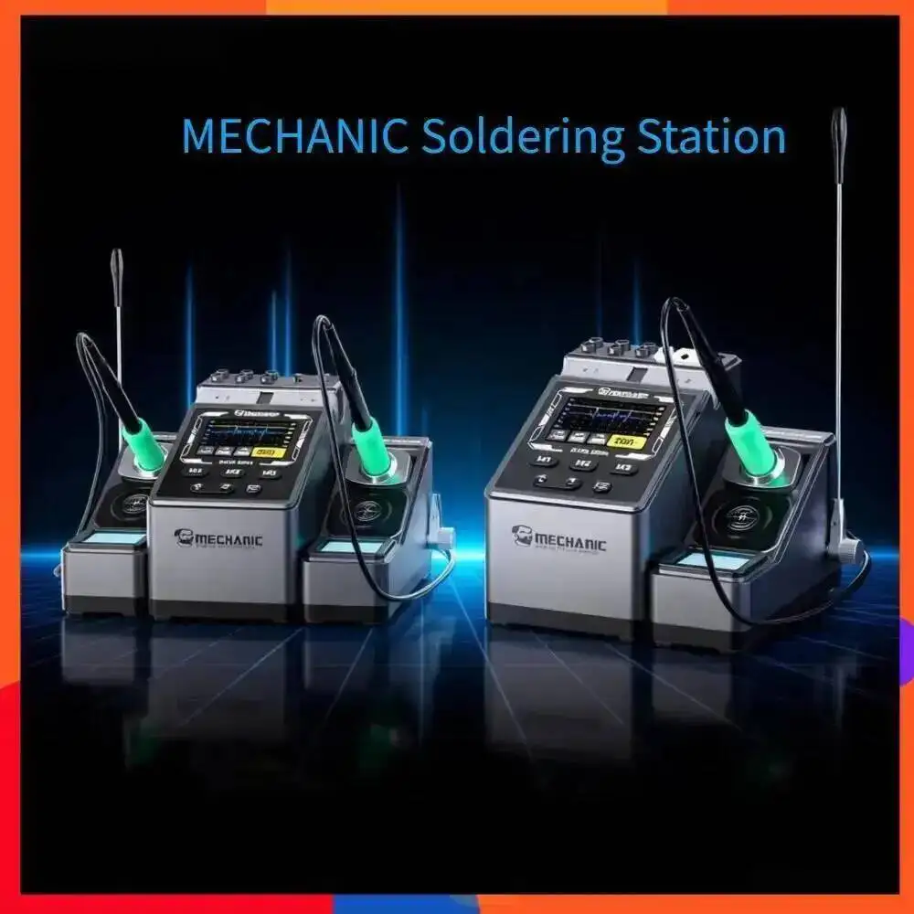 MECHANIC Intelligent Soldering Station X120/X200 Ultra Single/Dual Workstation Choice for Phone Tablet BGA SMT Micro Soldering
MECHANIC Intelligent Soldering Station X120/X200 Ultra Single/Dual Workstation Choice for Phone Tablet BGA SMT Micro Soldering