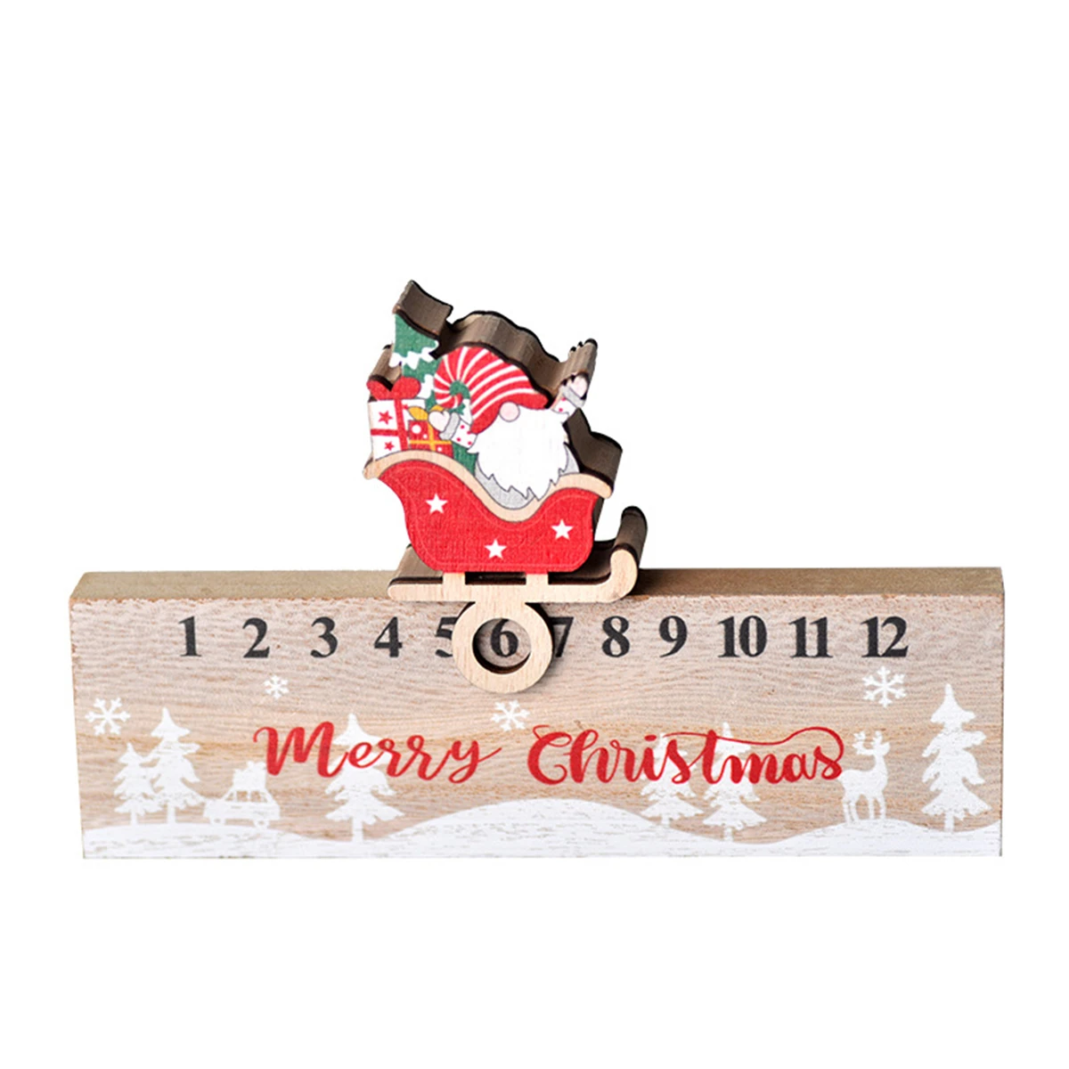 Christmas Holiday Season Christmas Countdown Calendar Christmas Advent Calendar Tabletop Decoration Versatile Display
Christmas Holiday Season Christmas Countdown Calendar Christmas Advent Calendar Tabletop Decoration Versatile Display