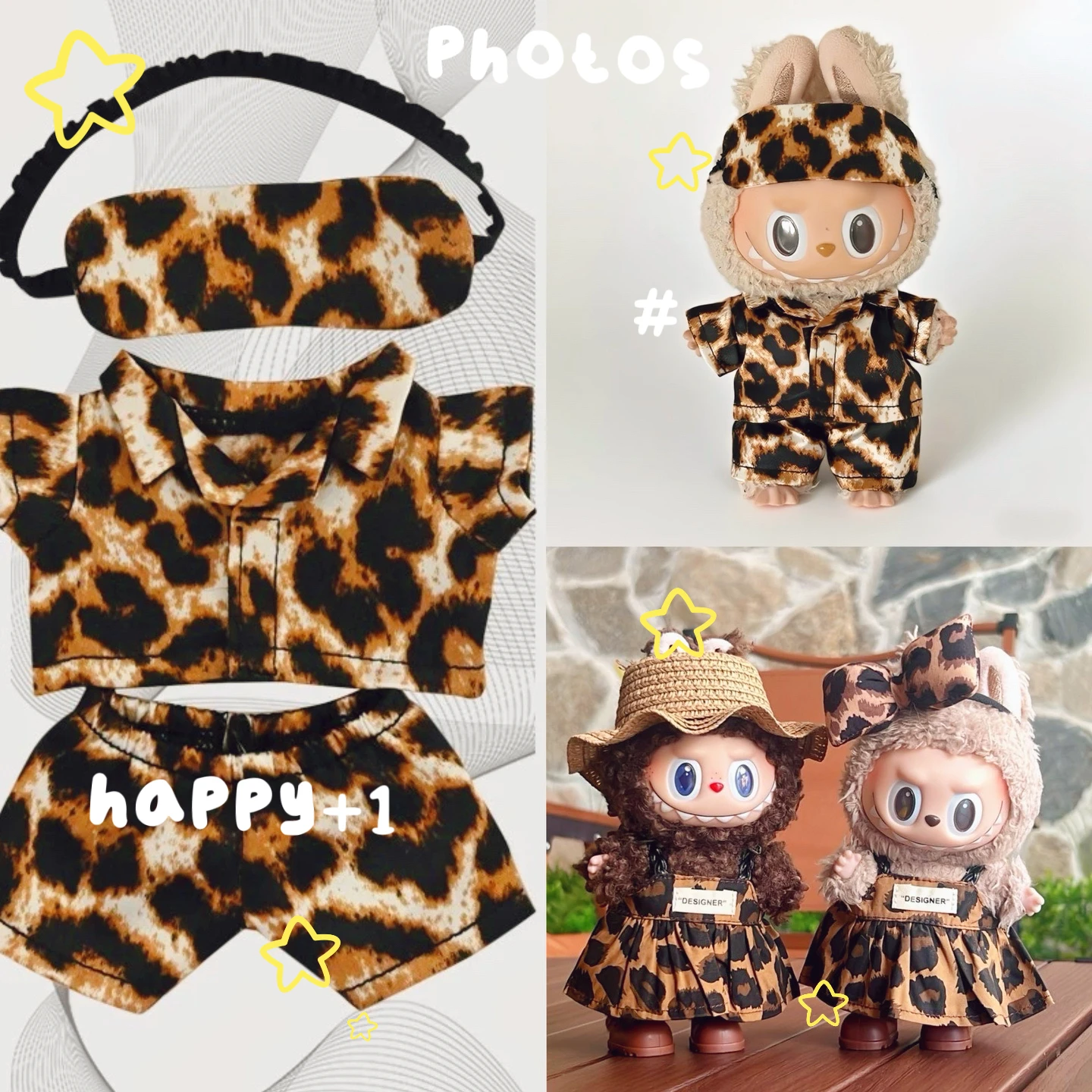 Mini Plush Doll Clothes Outfit for Labubu V1 V2V3,Cute DIY Fashion Accessories Set,Labubu Dollhouse Wardrobe Collection Gif 
Mini Plush Doll Clothes Outfit for Labubu V1 V2V3,Cute DIY Fashion Accessories Set,Labubu Dollhouse Wardrobe Collection Gif