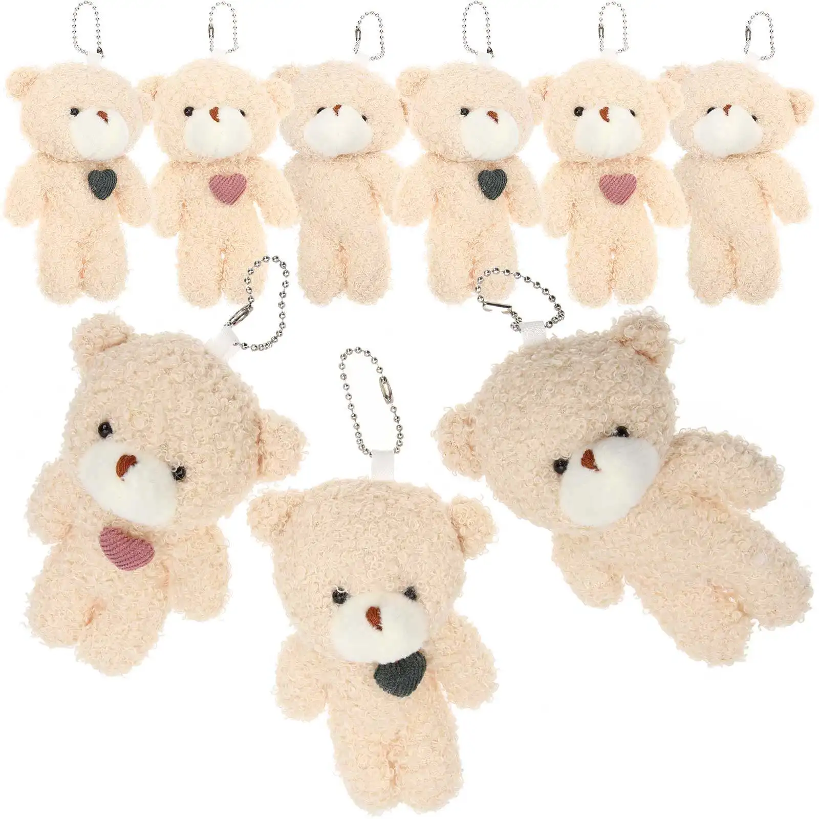 12Pcs Cute Funny Keychain Pendant Soft Squeeze Stress Relief Decor for Keys Bags Backpacks Gifts Valentine Birthday
12Pcs Cute Funny Keychain Pendant Soft Squeeze Stress Relief Decor for Keys Bags Backpacks Gifts Valentine Birthday