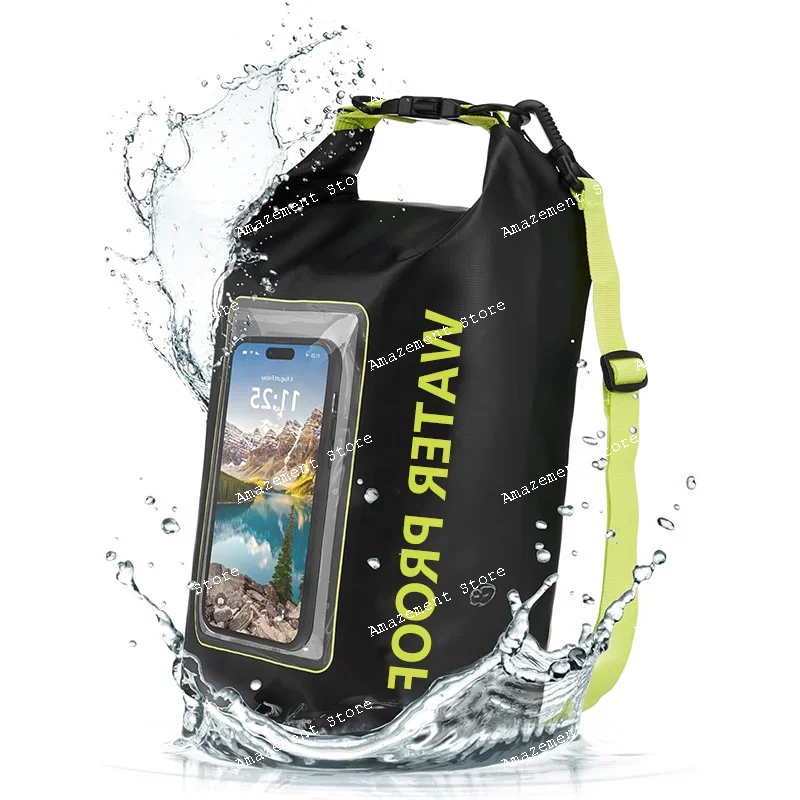 5l waterproof phone bag, large capacity pvc outdoor drifting crossbody bag, touch screen phone waterproof bag
5l waterproof phone bag, large capacity pvc outdoor drifting crossbody bag, touch screen phone waterproof bag