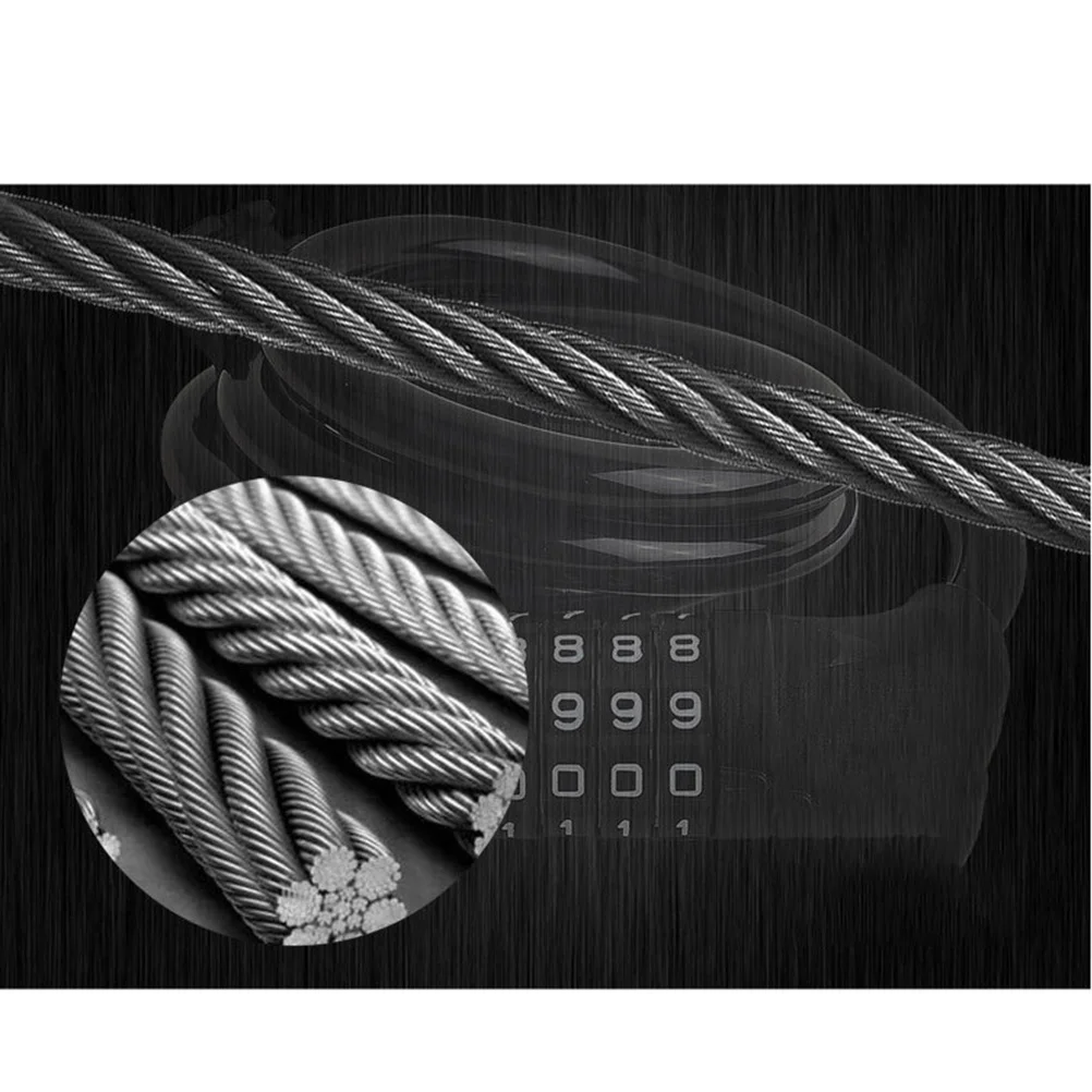 1pcs 4 Steel Cable Lock Heavy Duty Combination Password Bike Chain Lock For Bicycle Motorcycle Scooter Sturdy Durable
1pcs 4 Steel Cable Lock Heavy Duty Combination Password Bike Chain Lock For Bicycle Motorcycle Scooter Sturdy Durable
