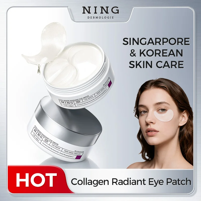 NING Collagen Eye Mask – Firming, Brightening & Dark Circle Reduction with Acetyl Hexapeptide-8 & Niacinamide, 60pcs
NING Collagen Eye Mask – Firming, Brightening & Dark Circle Reduction with Acetyl Hexapeptide-8 & Niacinamide, 60pcs