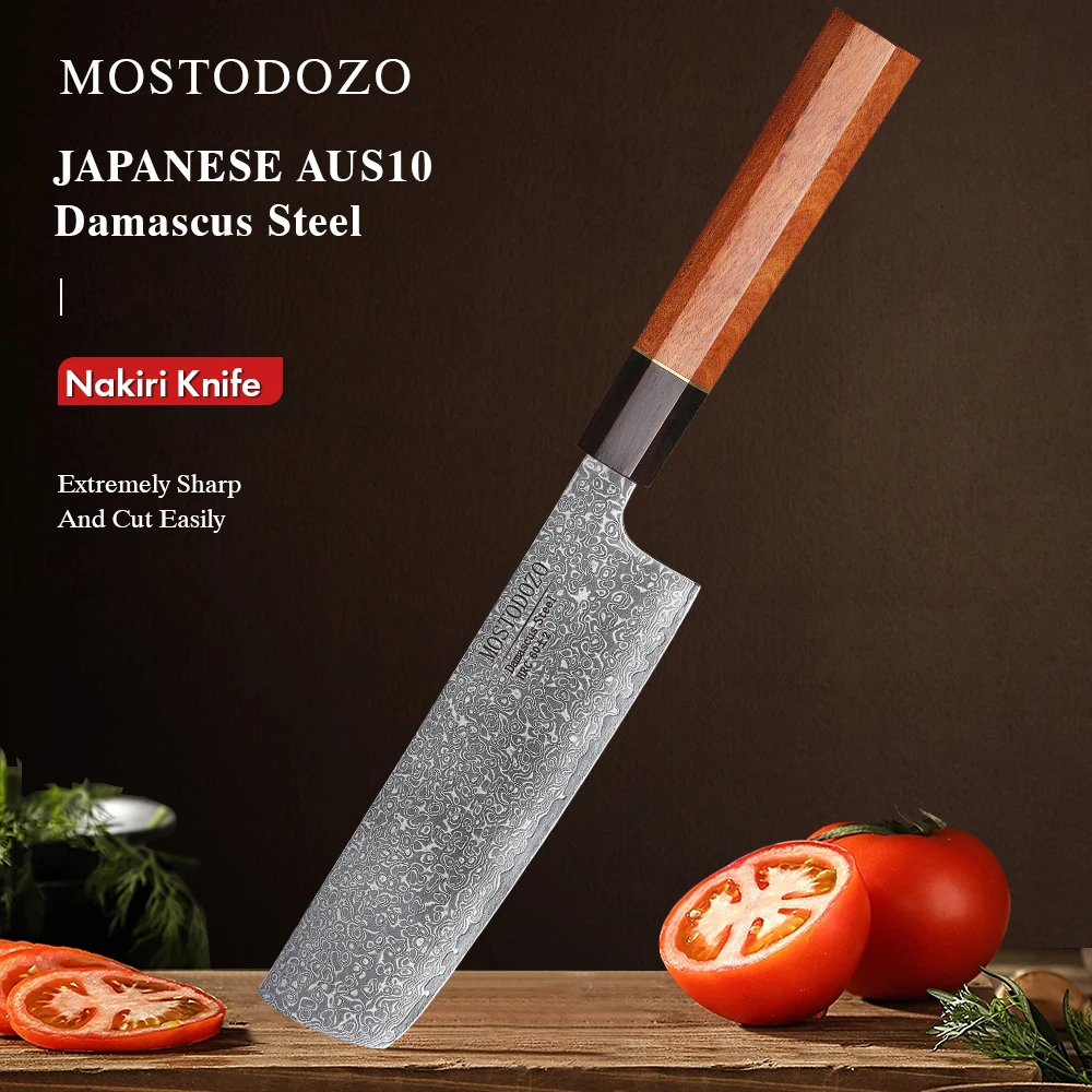 MOSTODOZO 6.5" Nakiri Knife Damascus Steel Japanese Chef Knives Kitchen Cooking Slicer Meat Vegetables Cleaver Cutlery Cookware
MOSTODOZO 6.5" Nakiri Knife Damascus Steel Japanese Chef Knives Kitchen Cooking Slicer Meat Vegetables Cleaver Cutlery Cookware