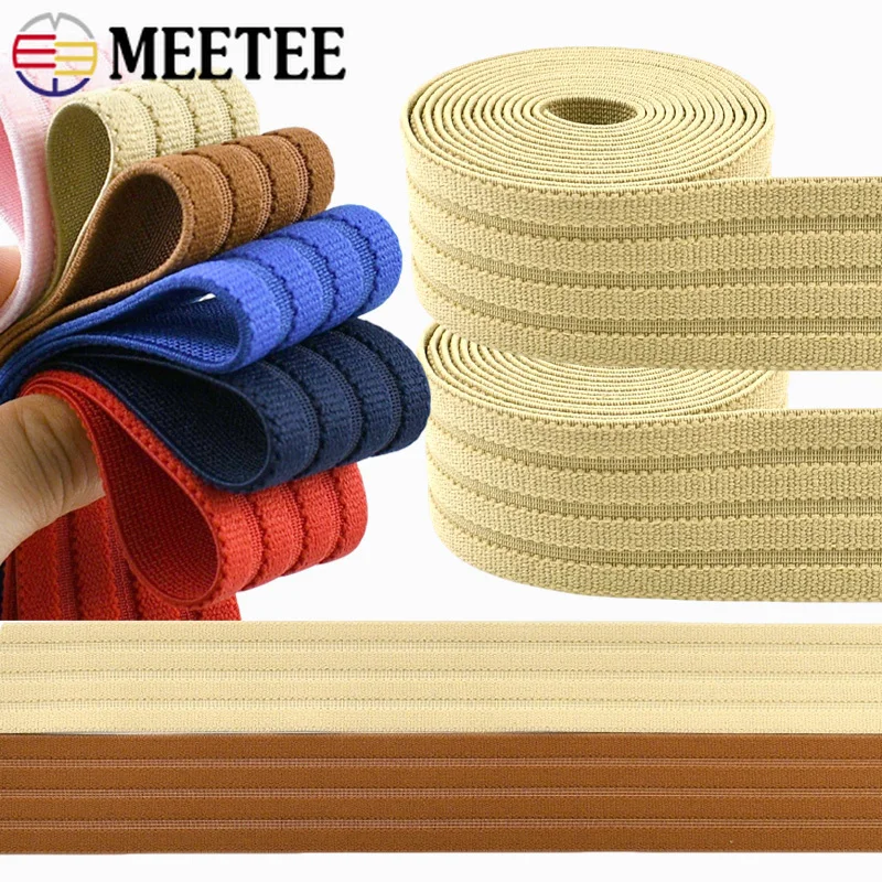 2/5Meters Meetee 40mm Nylon Elastic Band Soft Stretch Bands Pants Elasticity Belt Tape Bra Shoulder Strap DIY Sewing Accessories
2/5Meters Meetee 40mm Nylon Elastic Band Soft Stretch Bands Pants Elasticity Belt Tape Bra Shoulder Strap DIY Sewing Accessories