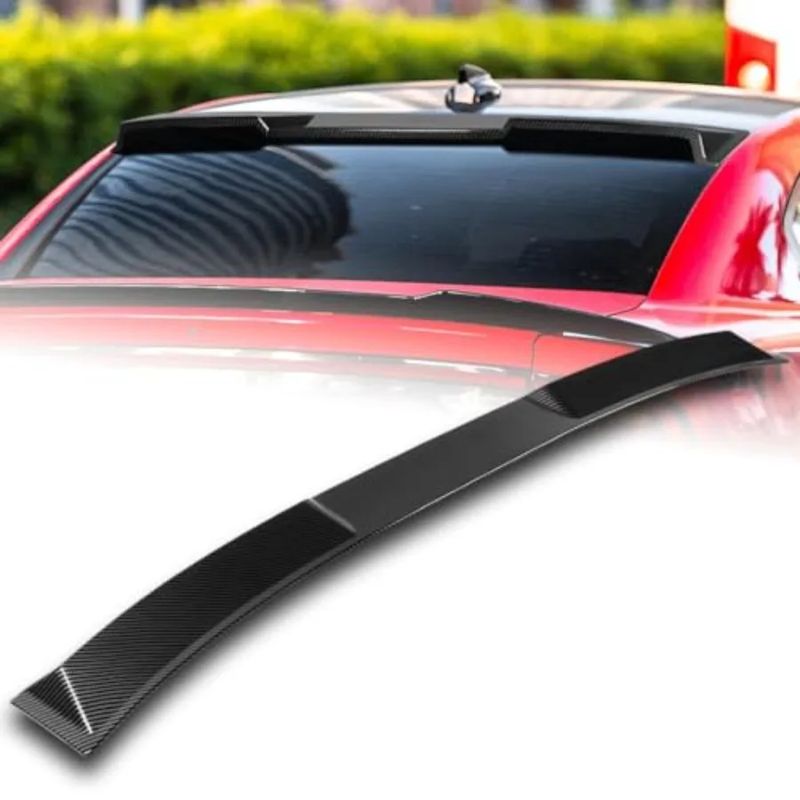 Q1-TECH Rear Window Roof Spoiler Compatible with 2011-2023 Dodge Charger ABS Rear Window Roof Visor Spoiler Wing Painted Carbon
Q1-TECH Rear Window Roof Spoiler Compatible with 2011-2023 Dodge Charger ABS Rear Window Roof Visor Spoiler Wing Painted Carbon