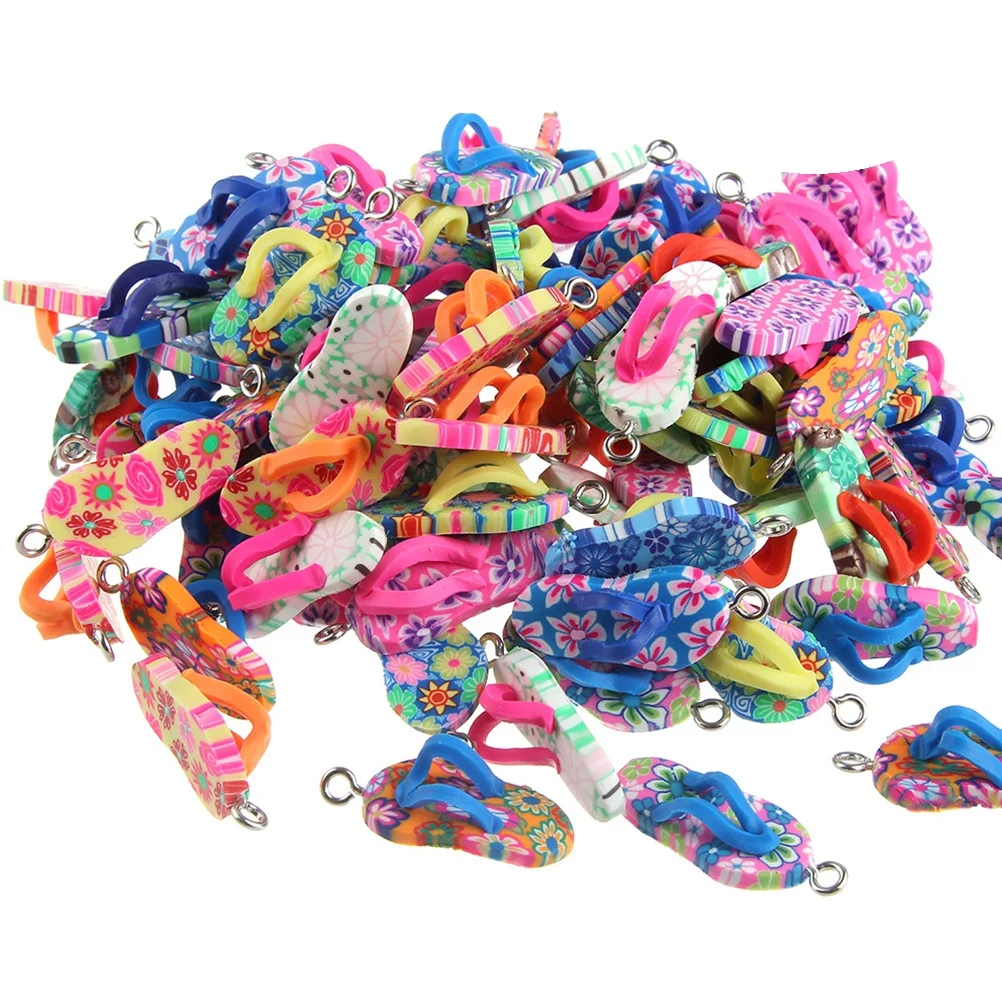 40 Pcs Slipper Shape Accessories Durable Clay DIY Bracelet Necklace Pendant Ornament Jewelry Bedroom Bathroom Kitchen Poolside
40 Pcs Slipper Shape Accessories Durable Clay DIY Bracelet Necklace Pendant Ornament Jewelry Bedroom Bathroom Kitchen Poolside