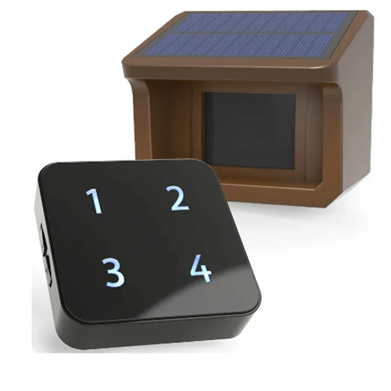 800 Meters Solar Wireless Driveway Alarm Outdoor Weather-Resistant Motion Sensor&Detector DIY Alert System EU Plug
800 Meters Solar Wireless Driveway Alarm Outdoor Weather-Resistant Motion Sensor&Detector DIY Alert System EU Plug