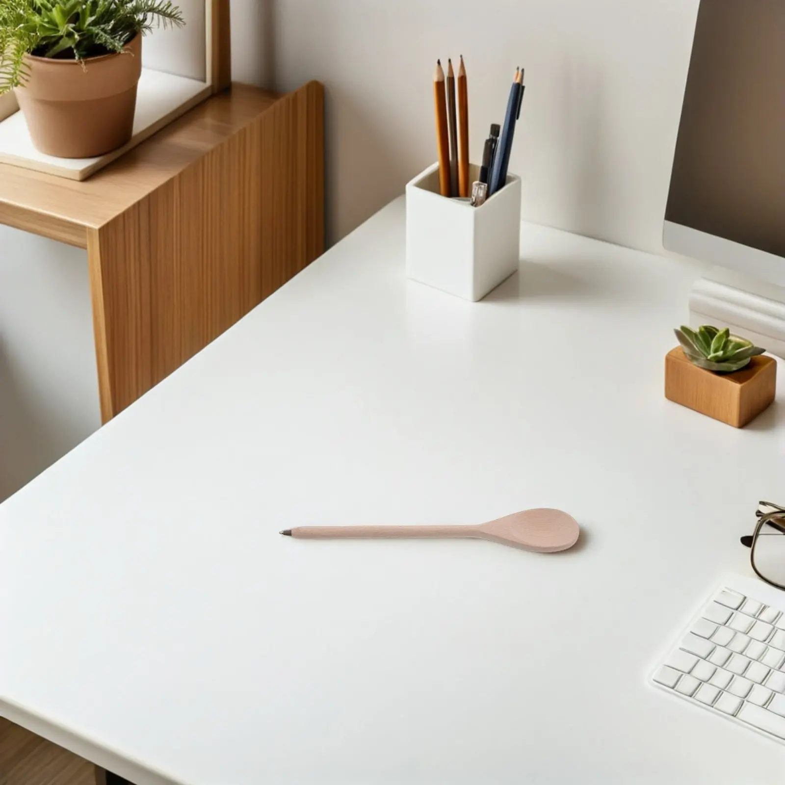 2Pcs Ballpoint Pen Cute Wood Spoon Shape Portable Fine Point School Pens Office Fun Kawaii Writing Pens Gift for
2Pcs Ballpoint Pen Cute Wood Spoon Shape Portable Fine Point School Pens Office Fun Kawaii Writing Pens Gift for