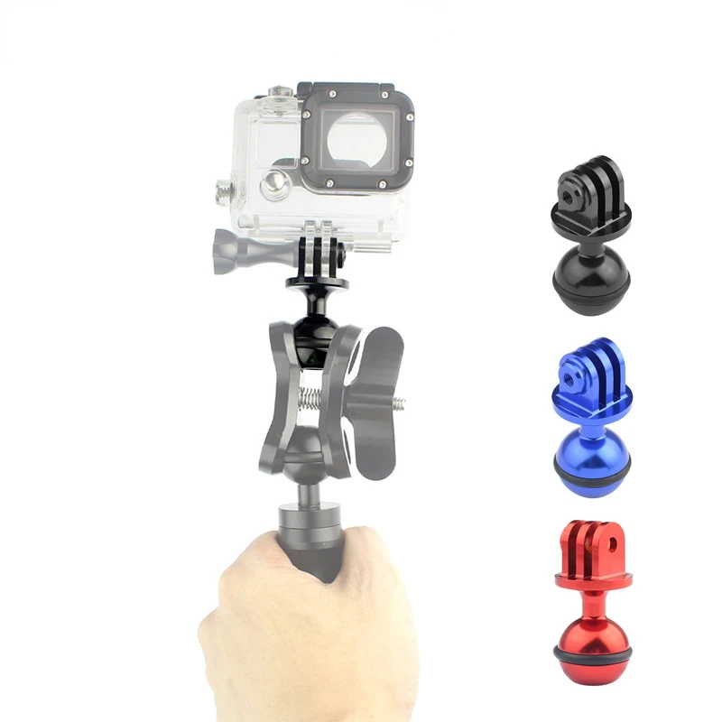 Aluminum Ball Head Adapter Mount for DJI Osmo Action GoPro HERO7 /6 /5 Diving Photography Equipment for GoPro Hero 9
Aluminum Ball Head Adapter Mount for DJI Osmo Action GoPro HERO7 /6 /5 Diving Photography Equipment for GoPro Hero 9