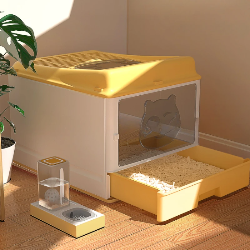 Sandbox Big Cat Bedpans Enclosed Toilet Leak Proof Tray Cat Bedpans Drawer Covered Arenero Gatos Litter Box Furniture
Sandbox Big Cat Bedpans Enclosed Toilet Leak Proof Tray Cat Bedpans Drawer Covered Arenero Gatos Litter Box Furniture