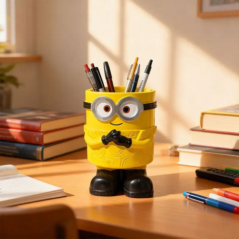 Minions movie animation cartoon cute student pen holder kawaii boys and girls desktop decoration ornament storage box wholesale
Minions movie animation cartoon cute student pen holder kawaii boys and girls desktop decoration ornament storage box wholesale