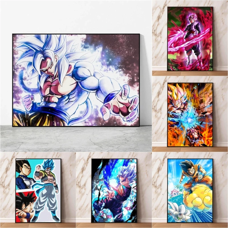 Dragon Ball Classic Character Art Super Saiyan Goku Decorative Painting High-Quality Canvas Stunning Wall Decor for Living Room
Dragon Ball Classic Character Art Super Saiyan Goku Decorative Painting High-Quality Canvas Stunning Wall Decor for Living Room
