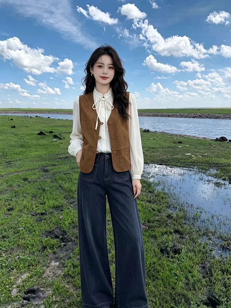 plus Size Retro Short Jacket Jeans Three Piece Set for Vacation Travel Big Size Women's Vest Shirt Jeans Summer Casual Wear
plus Size Retro Short Jacket Jeans Three Piece Set for Vacation Travel Big Size Women's Vest Shirt Jeans Summer Casual Wear