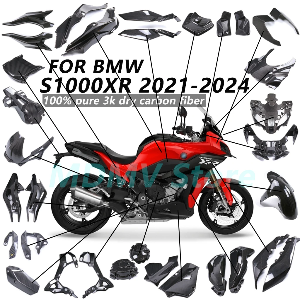 Motorcycle Accessories For BMW S1000XR 2021 2022 2023 2024 Fender Fuel Tank Cover Side Panel Fairing Dry 100%Carbon Fiber
Motorcycle Accessories For BMW S1000XR 2021 2022 2023 2024 Fender Fuel Tank Cover Side Panel Fairing Dry 100%Carbon Fiber