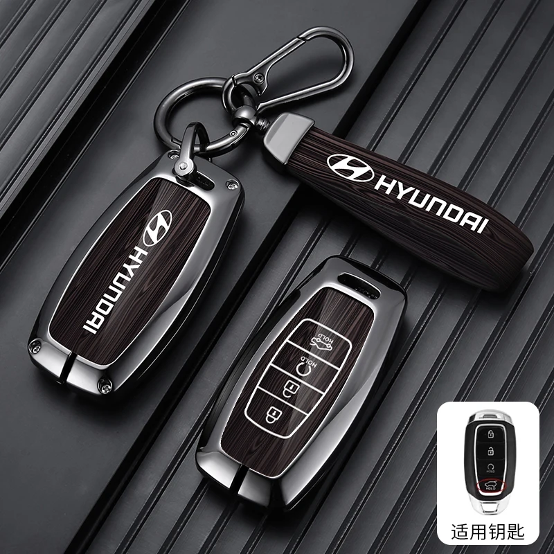Metal Style Car Key Shell Case Fob Cover For Hyundai Kona Elantra GT Encino Solaris Azera Grandeur Accent Santa Fe Palisade New
Metal Style Car Key Shell Case Fob Cover For Hyundai Kona Elantra GT Encino Solaris Azera Grandeur Accent Santa Fe Palisade New