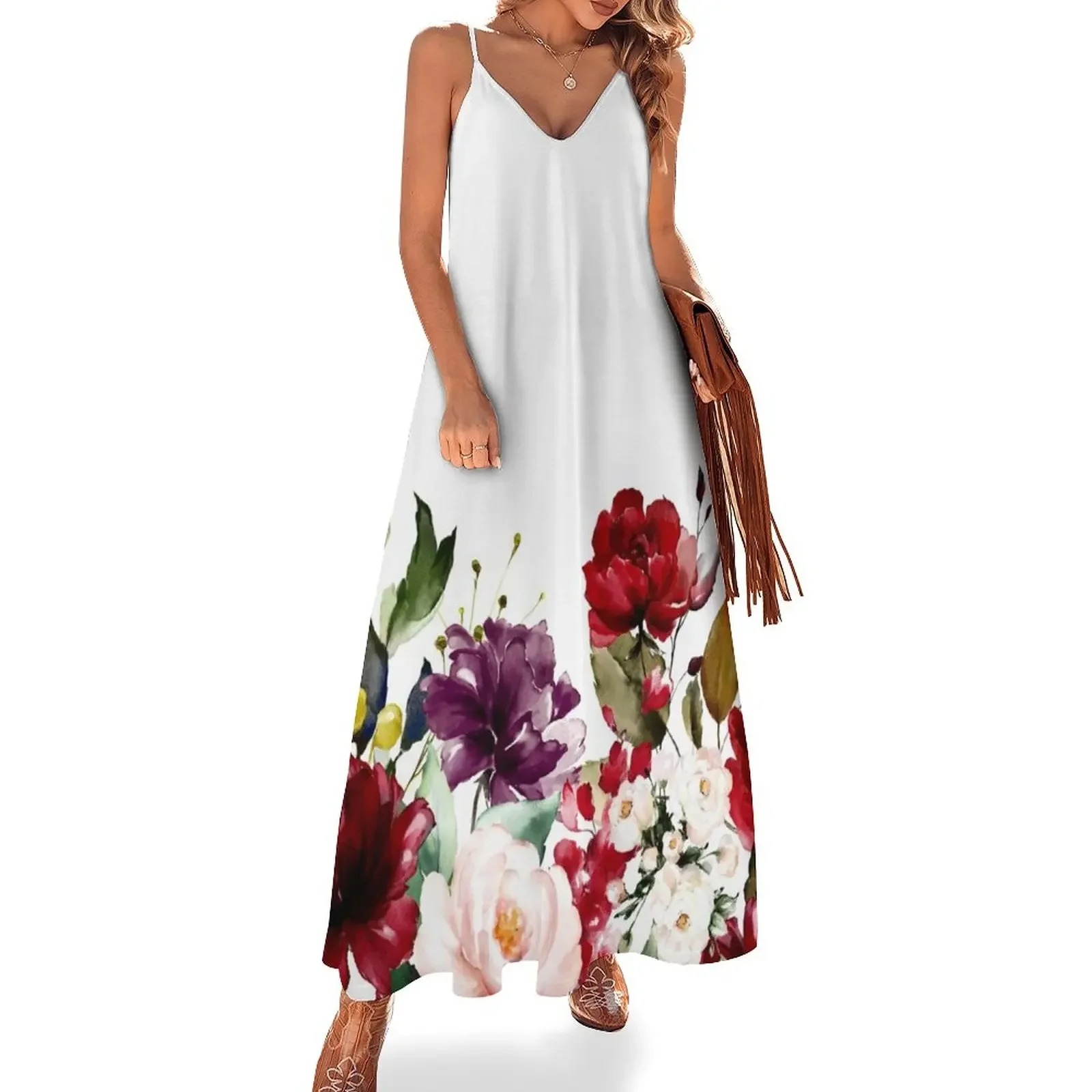 Spring Foral Pattern Sleeveless Dress Party dresses for women dresses for official occasions summer clothes for women
Spring Foral Pattern Sleeveless Dress Party dresses for women dresses for official occasions summer clothes for women