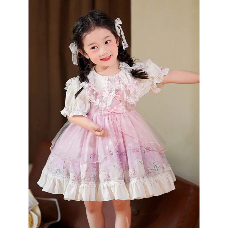 Children's Style Girls' Dress Summer Princess Dress Summer2025New little girl birthday costume
Children's Style Girls' Dress Summer Princess Dress Summer2025New little girl birthday costume
