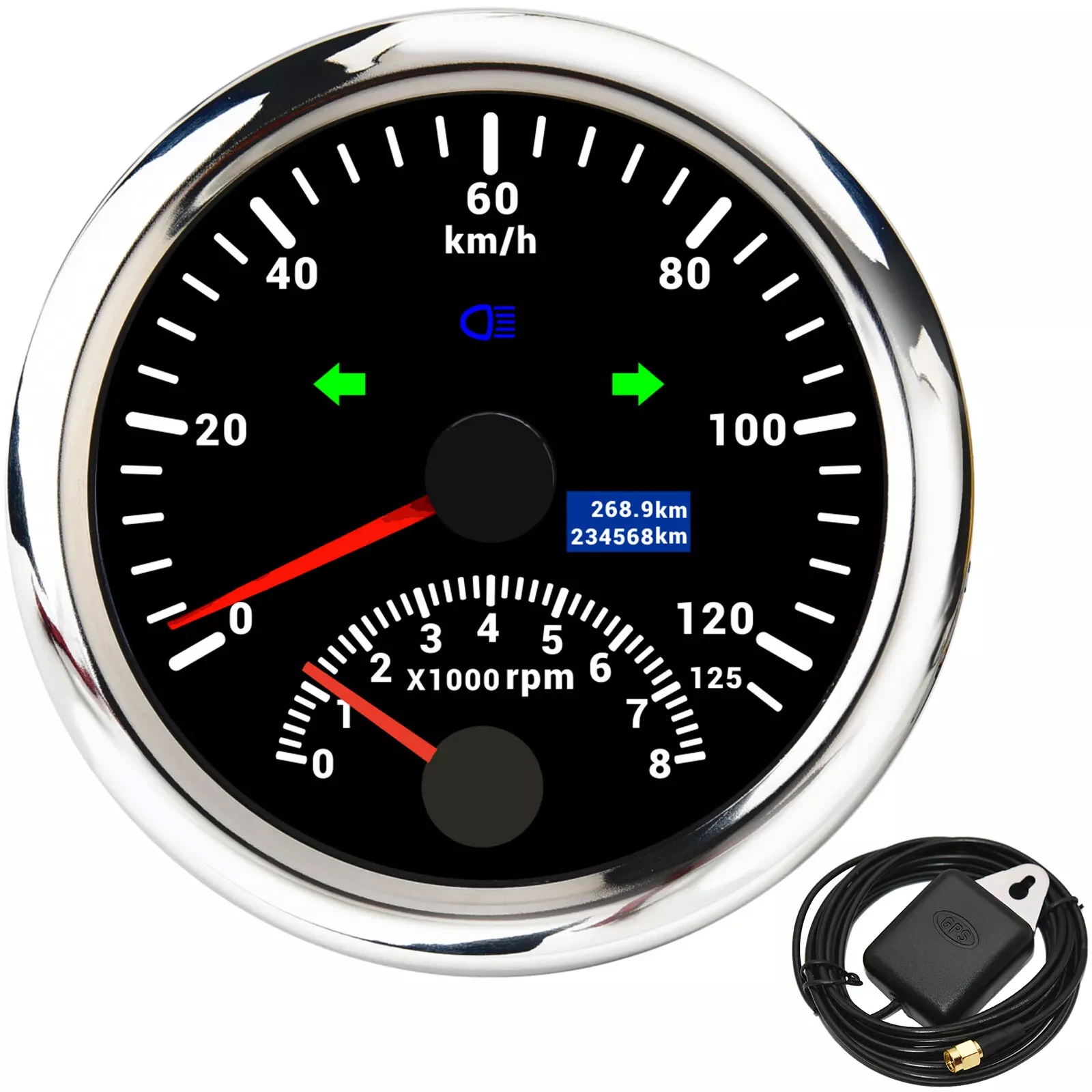Universal Motorcycle Speedometer Digital Tachometer 5 Gear Speedometer Gauge for Motorcycle
Universal Motorcycle Speedometer Digital Tachometer 5 Gear Speedometer Gauge for Motorcycle