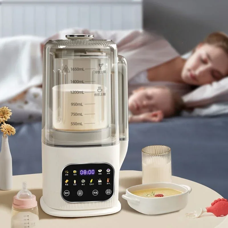 Silent wall breaking machine multi-function fully automatic soymilk machine juicer household food supplement
Silent wall breaking machine multi-function fully automatic soymilk machine juicer household food supplement