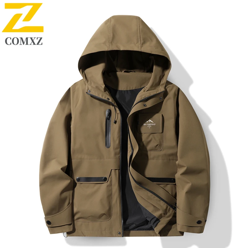 2025 Men's Windproof Jacket Autumn Retro Single Layer Thin Waterproof Work Jackets Camping Fishing Windbreakers chaquetas hombre
2025 Men's Windproof Jacket Autumn Retro Single Layer Thin Waterproof Work Jackets Camping Fishing Windbreakers chaquetas hombre