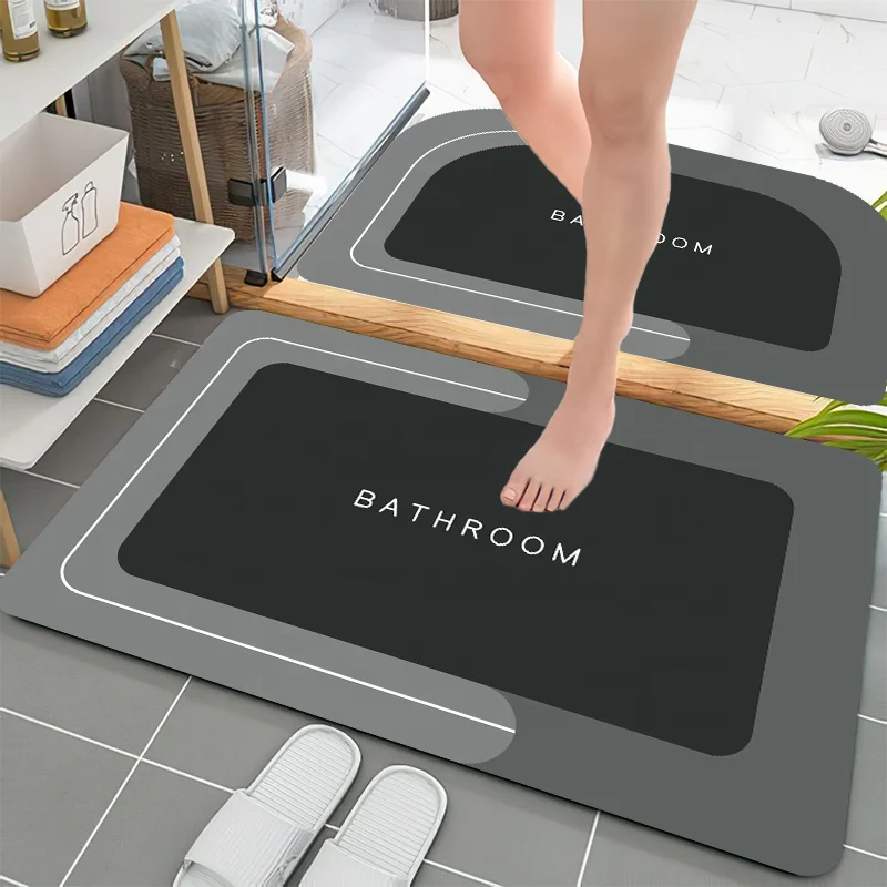 Modern Anti-Slip Absorbent Bath Mat Set Diatom Mud Bathroom Water-Resistant Comfortable Novelty Loop Pile Design for Home Hotel
Modern Anti-Slip Absorbent Bath Mat Set Diatom Mud Bathroom Water-Resistant Comfortable Novelty Loop Pile Design for Home Hotel
