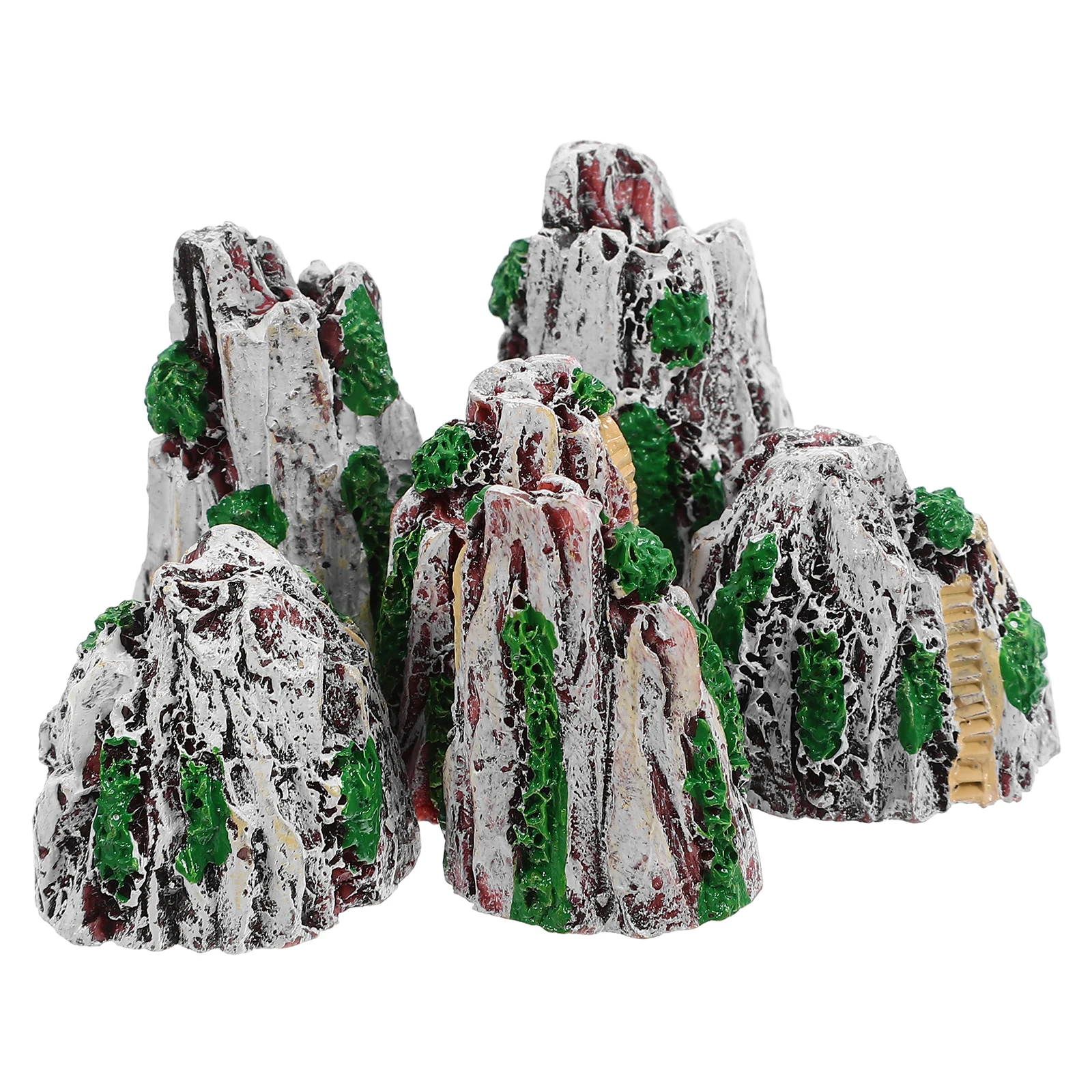 6pcs Simulated Rockery Ornaments Miniature Resin Landscape Decorations Freshwater Aquarium Cave Bonsai Stone Figurines
6pcs Simulated Rockery Ornaments Miniature Resin Landscape Decorations Freshwater Aquarium Cave Bonsai Stone Figurines