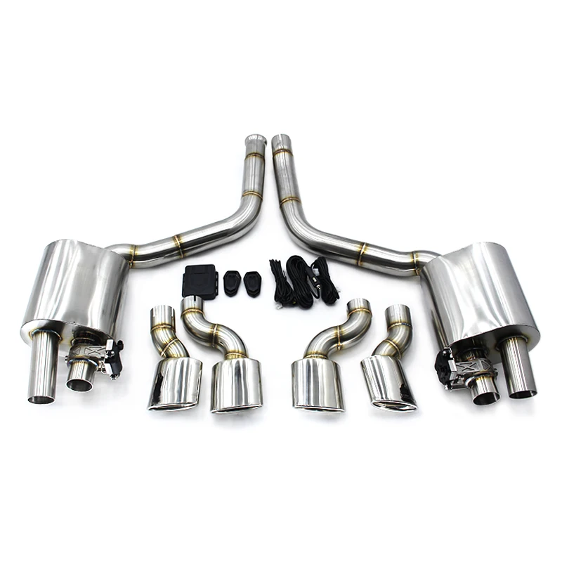 Yooking Car Exhaust Muffler Catback For Mercedes-Benz C63 AMG W204 6.2 2012-2015 Stainless Steel Exhaust Pipes Exhaust System
Yooking Car Exhaust Muffler Catback For Mercedes-Benz C63 AMG W204 6.2 2012-2015 Stainless Steel Exhaust Pipes Exhaust System