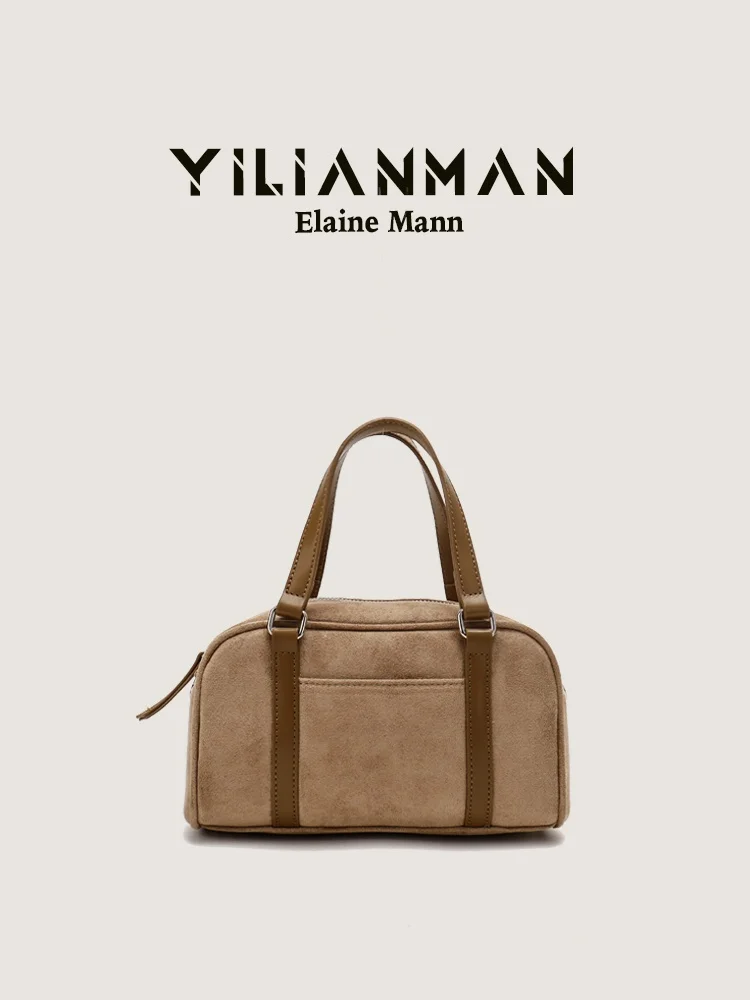 Elegant Suede Bowling Bag Crossbody Handbag Women's Original Fashion Retro Shoulder Bag Handheld Diagonal Bag for Youth
Elegant Suede Bowling Bag Crossbody Handbag Women's Original Fashion Retro Shoulder Bag Handheld Diagonal Bag for Youth