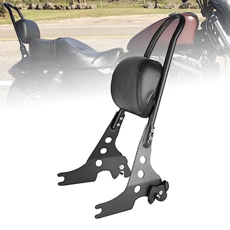 Motorcycle Sissy Bar Backrest Detachable Seat Pad Rear Passenger Upright Backrest W/Cushion Pad for Harley Sportster XL 883 120
Motorcycle Sissy Bar Backrest Detachable Seat Pad Rear Passenger Upright Backrest W/Cushion Pad for Harley Sportster XL 883 120