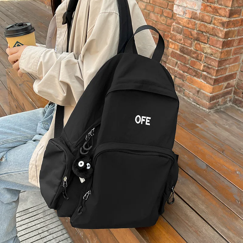 Women's Solid Color Casual Backpack - Large Capacity Fashion College Style Backpack for Women
Women's Solid Color Casual Backpack - Large Capacity Fashion College Style Backpack for Women