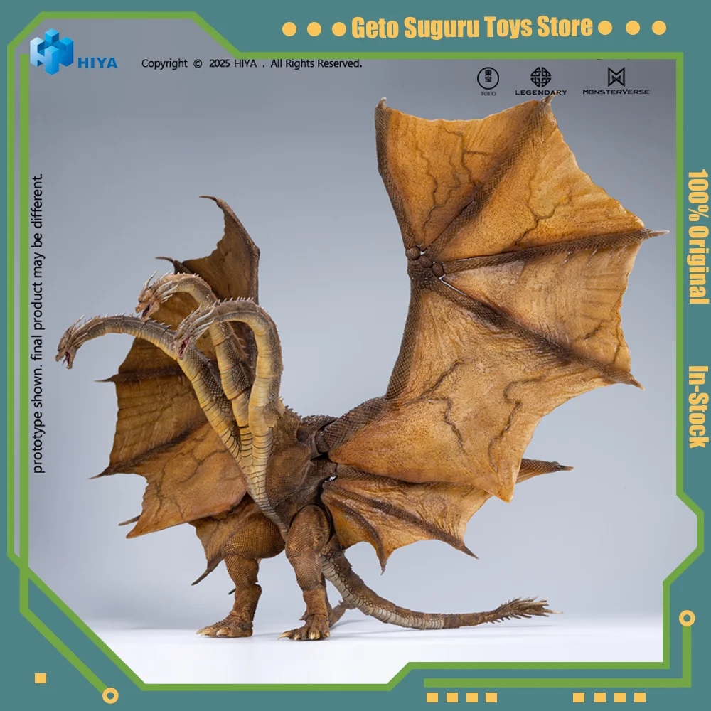 HIYA Exquisite Basic Series Godzilla King of The Monsters King Ghidorah 2.0 Action Figure 35CM Anime Model Collection Toy Gift
HIYA Exquisite Basic Series Godzilla King of The Monsters King Ghidorah 2.0 Action Figure 35CM Anime Model Collection Toy Gift
