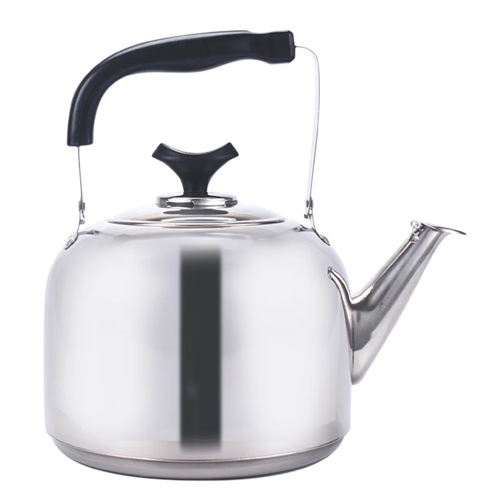 1Pcs Professional Heating Water Kettle Stainless Steel Sounding Kettle with Comfortable Handle Automatic Whistle
1Pcs Professional Heating Water Kettle Stainless Steel Sounding Kettle with Comfortable Handle Automatic Whistle