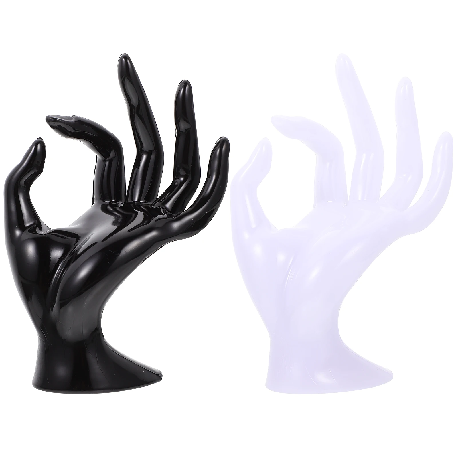 2 Pcs Hand Form Jewelry Holder OK Gesture Rack Plastic Stable Display Stand for Bracelets Watches Necklaces Dressing
2 Pcs Hand Form Jewelry Holder OK Gesture Rack Plastic Stable Display Stand for Bracelets Watches Necklaces Dressing